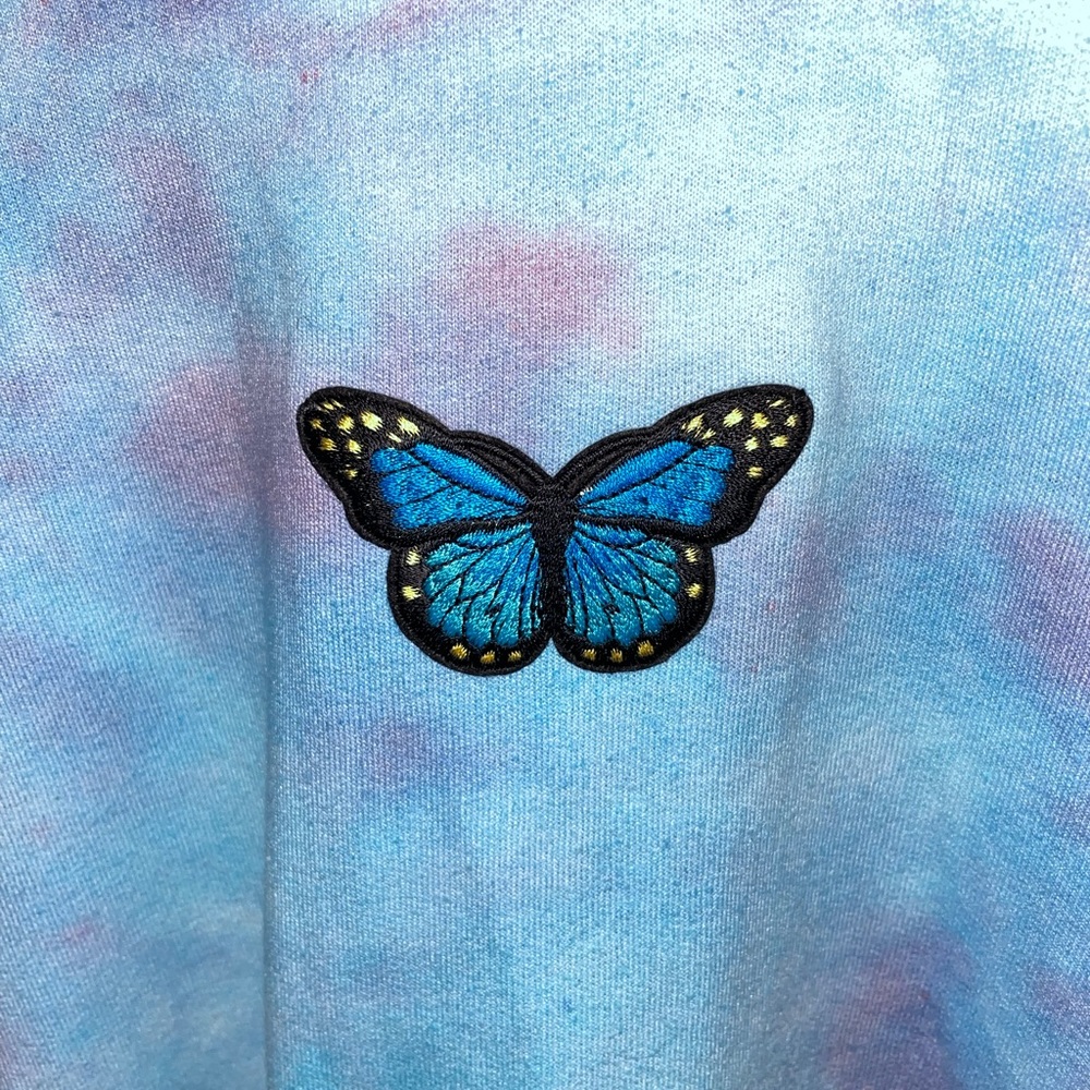 Butterfly crewneck sweater